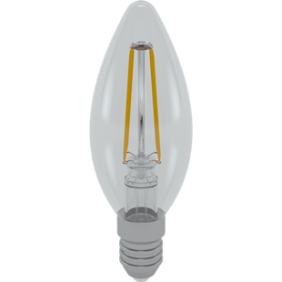 LED Skylighting Candle Filament 4W E14 4200K 330°