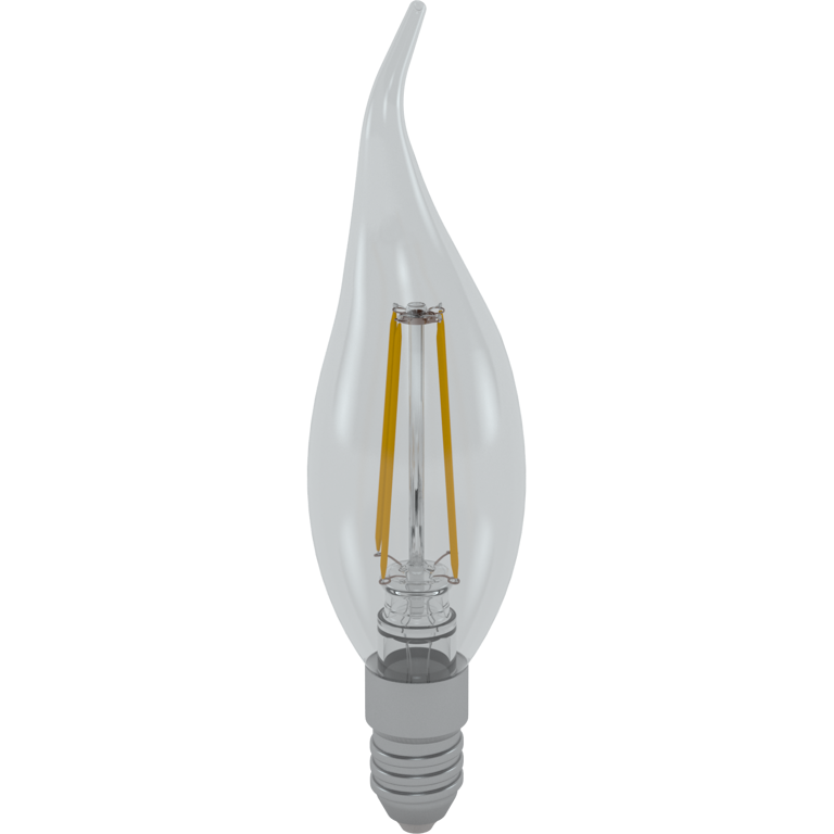 LED Skylighting Flame filament 4W E14 4200K 330°